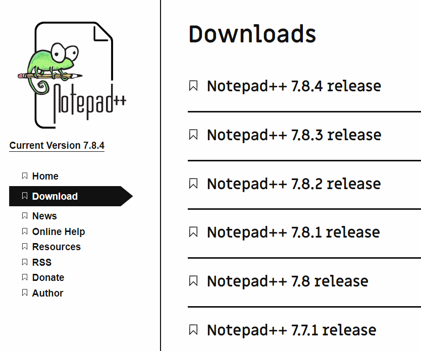 Programm Notepad++