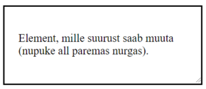 Muudetav element