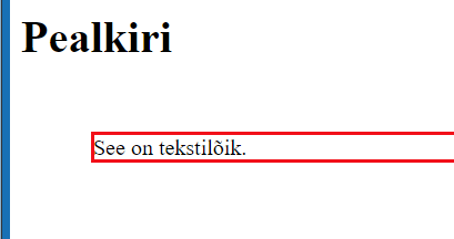 Tekstilõigu veeris